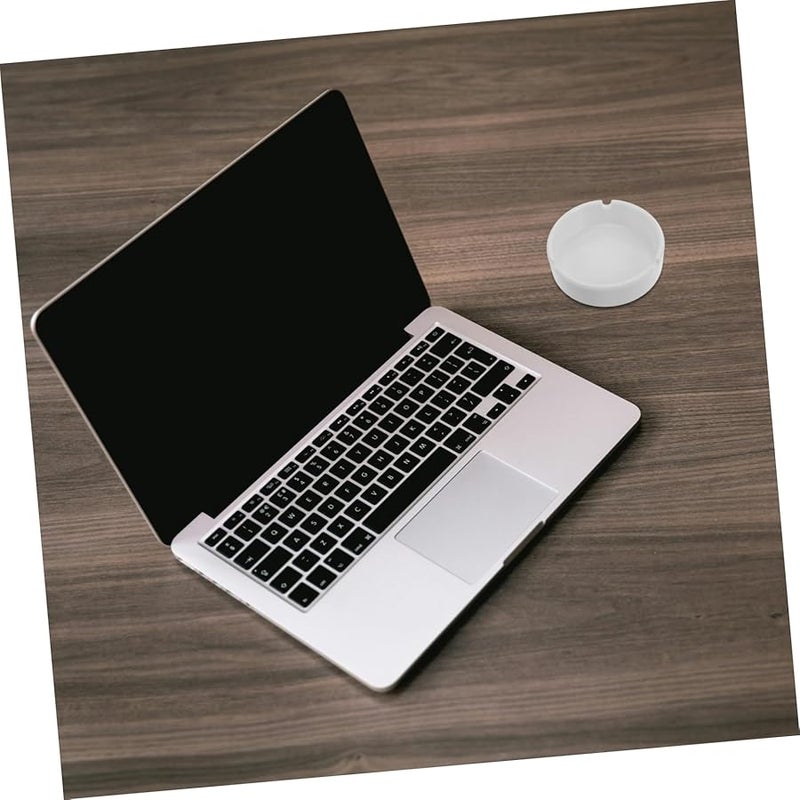 كابيلوك 2 قطعة منصات رماد خفيفة الوزن من الميلامين للاستخدام الداخلي والخارجي في المنزل والمكتب والفسحة - Image 4